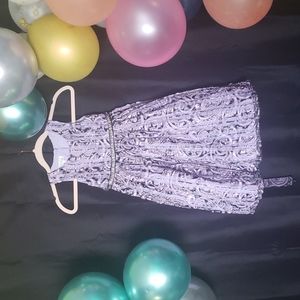 Pippa & Julie purple and black size 5 dress